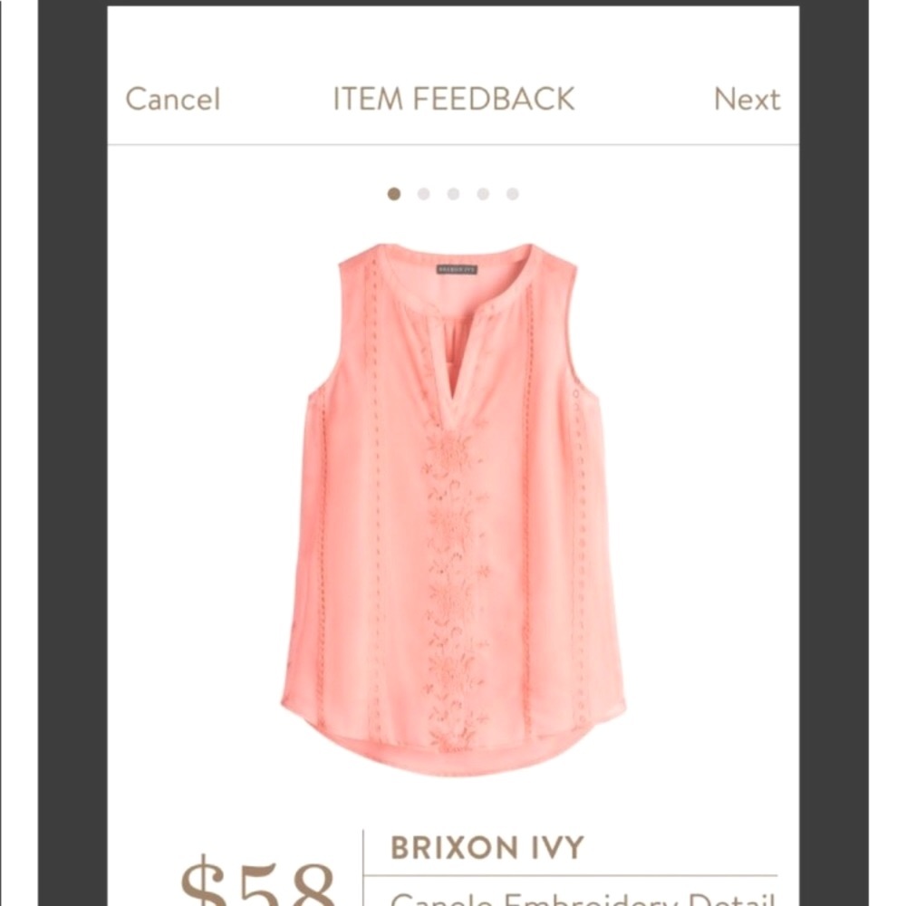Brixton Ivy sleeveless top